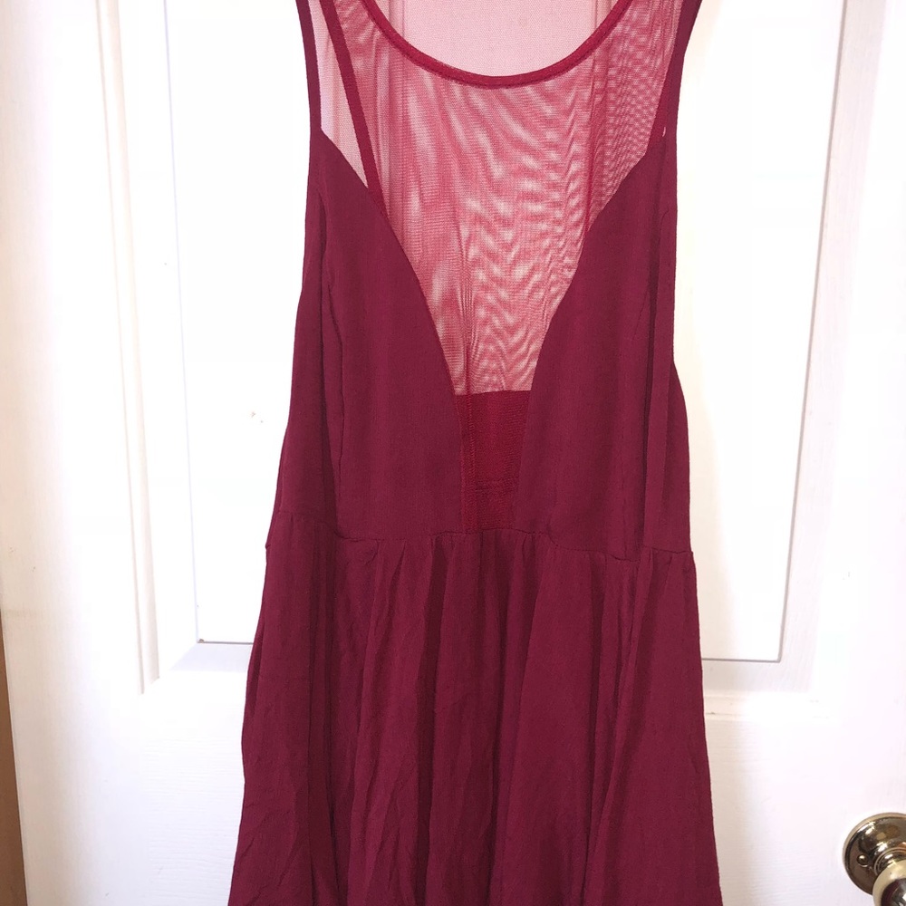 Free people red blouse